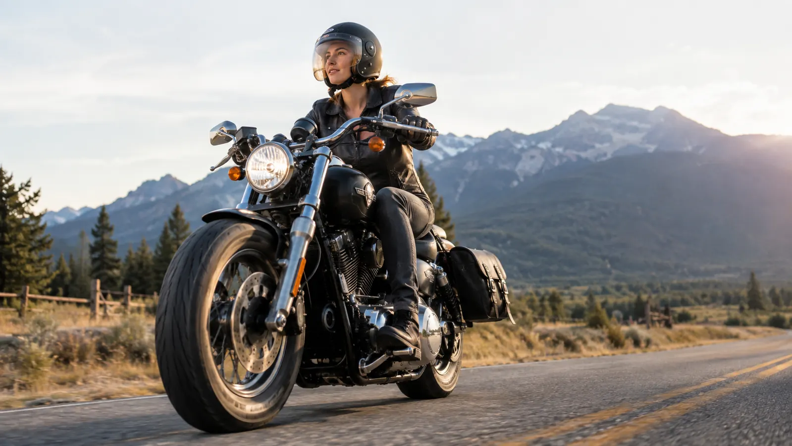 10 Reasons an Open Face Helmet Suits Cruiser Riders